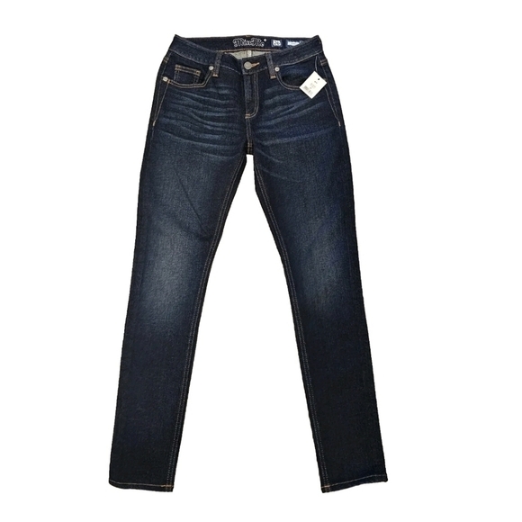 NEW Miss Me Skinny Jeans Embroidered Back Pockets - Picture 2 of 5